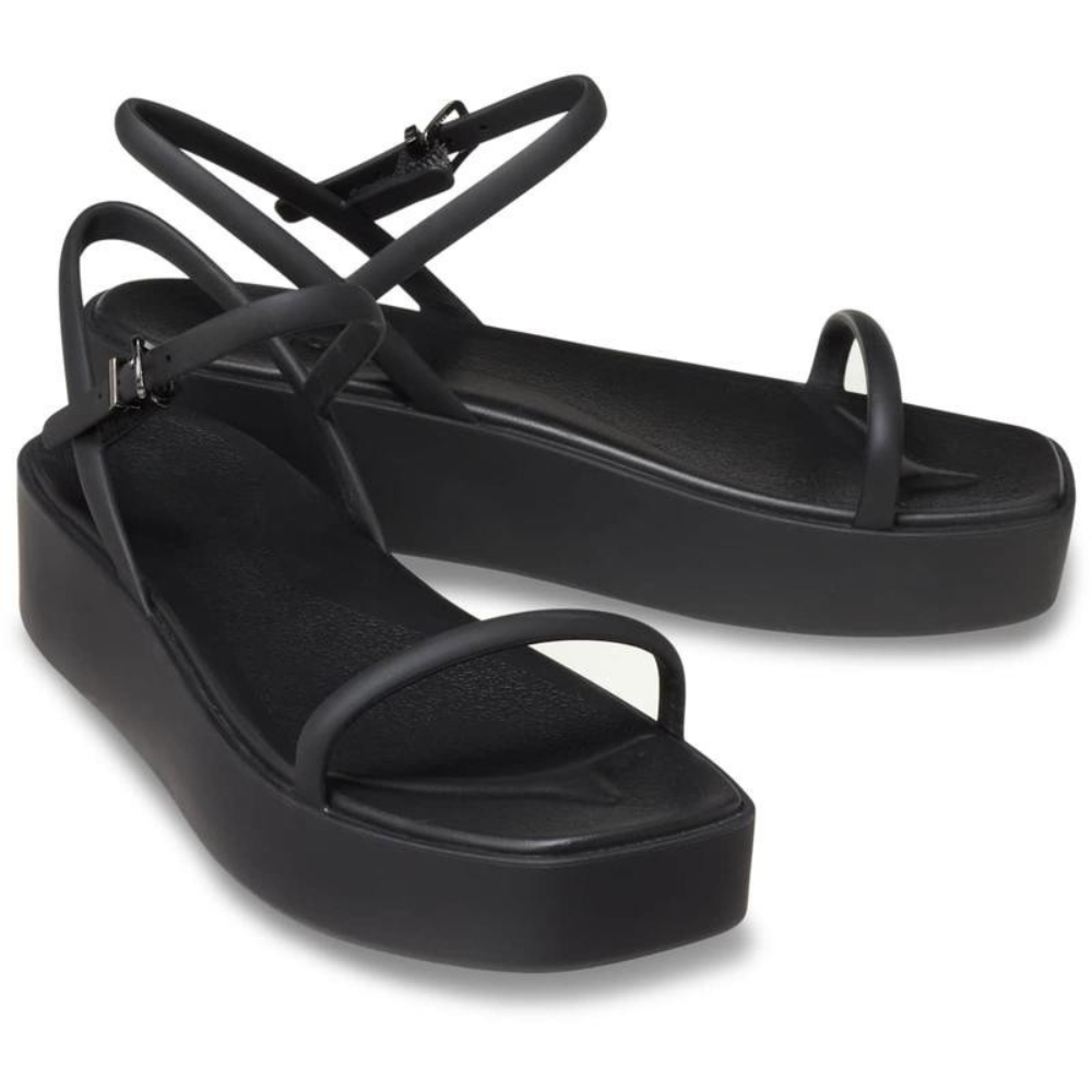 Angeles Plattform Ankle Strap Sandaler – Minimalistiska Look, Maximum Comfort