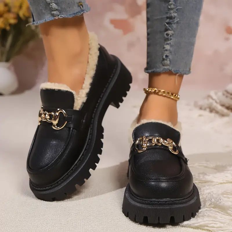 Adele Mysiga Chain Loafers