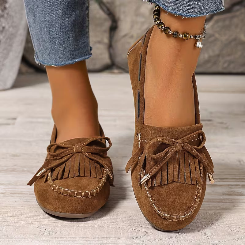 Sasha Fringe Loafers – Den platta skon du kommer dra på dig varje morgon