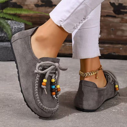 Maya Beaded Loafers – Den platta skon That Looks Like You Tried Medout Trying