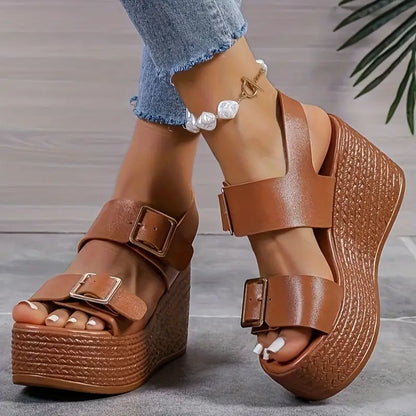 Roma Wedge Plattformssandaler