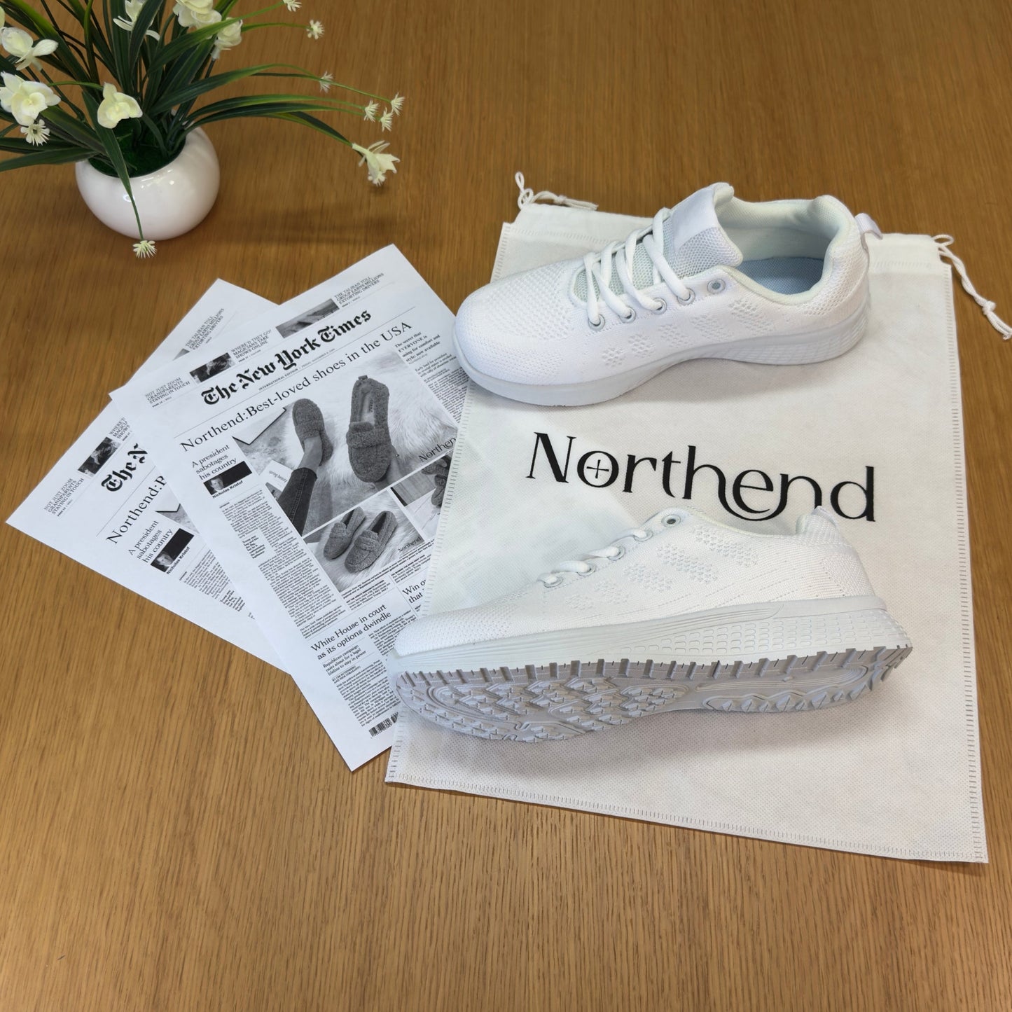 2025 Dam-sneakers med mjuk passform