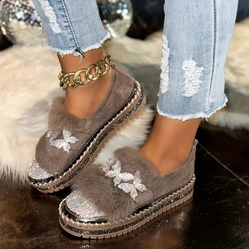 Crystal Komfort-loafers