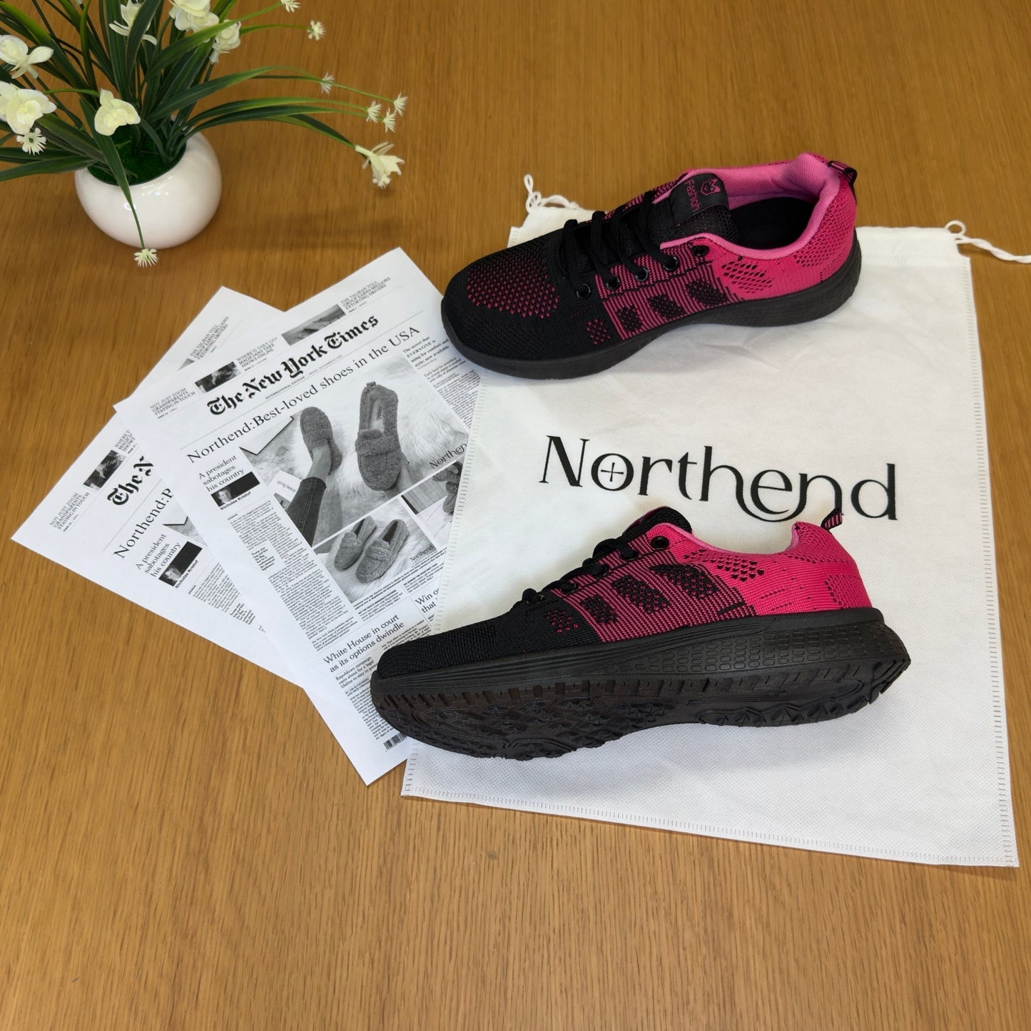 2025 Dam-sneakers med mjuk passform