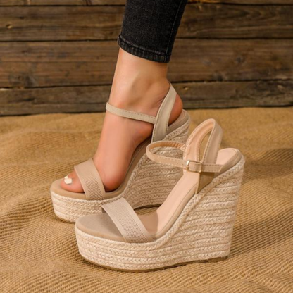 Capri Espadrille Kilsandaler – Klacken That Makes You Feel Like You're on Vacation