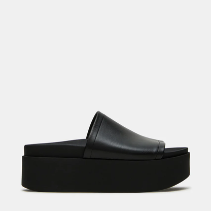 Arwinn Leather Plattform Slides