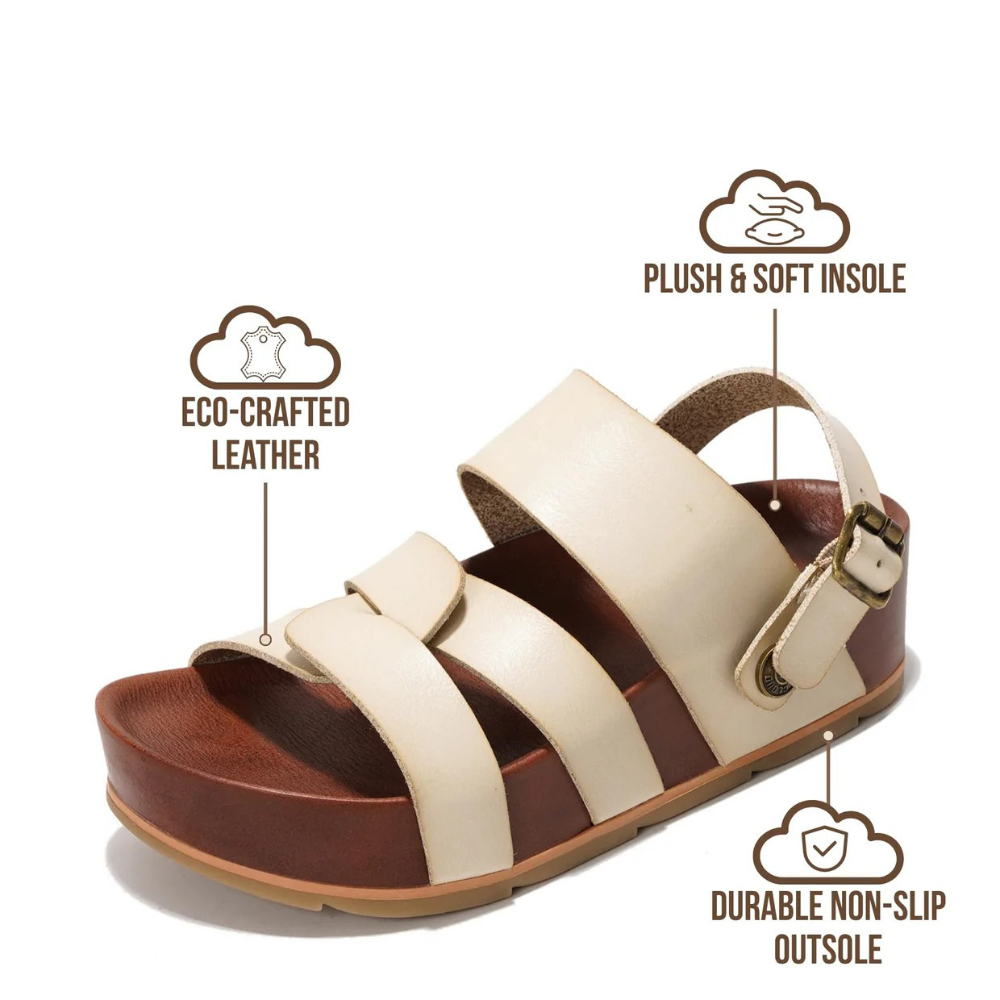 Proud Leather Buckle Sandaler – Sandalen That Looks Expensive and Feels Even Better