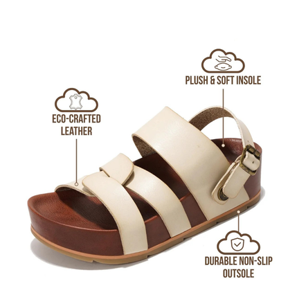 Proud Leather Buckle Sandaler – Sandalen That Looks Expensive and Feels Even Better