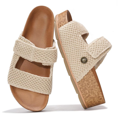 Prime Crochet Cork Sandaler