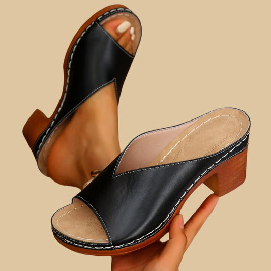Verona Leather Ortopediska sandaler