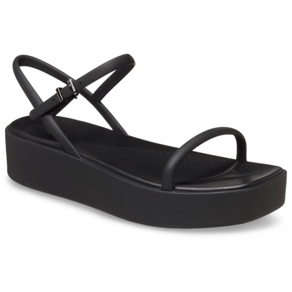 Angeles Plattform Ankle Strap Sandaler – Minimalistiska Look, Maximum Comfort