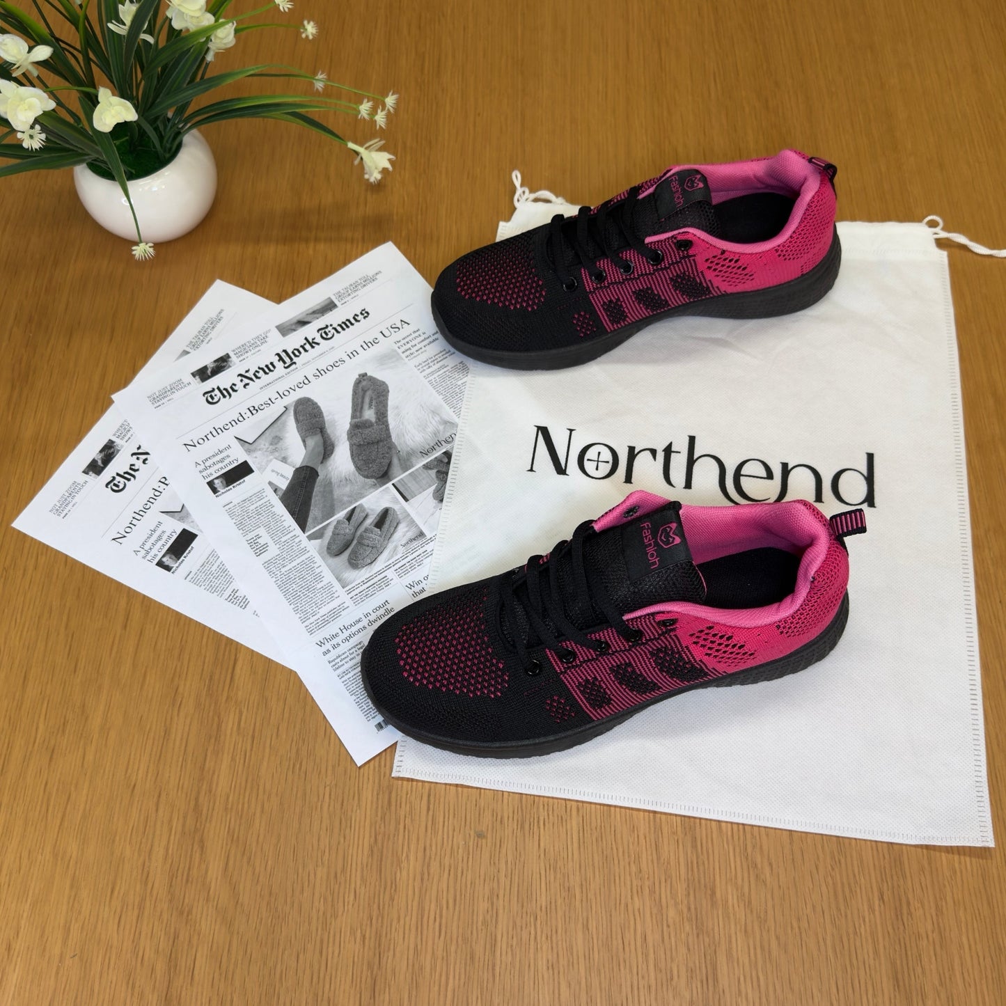 2025 Dam-sneakers med mjuk passform