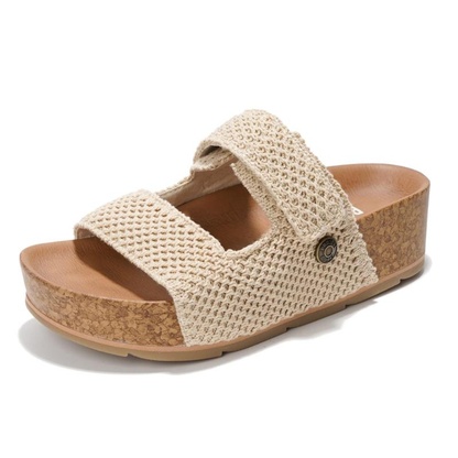 Prime Crochet Cork Sandaler