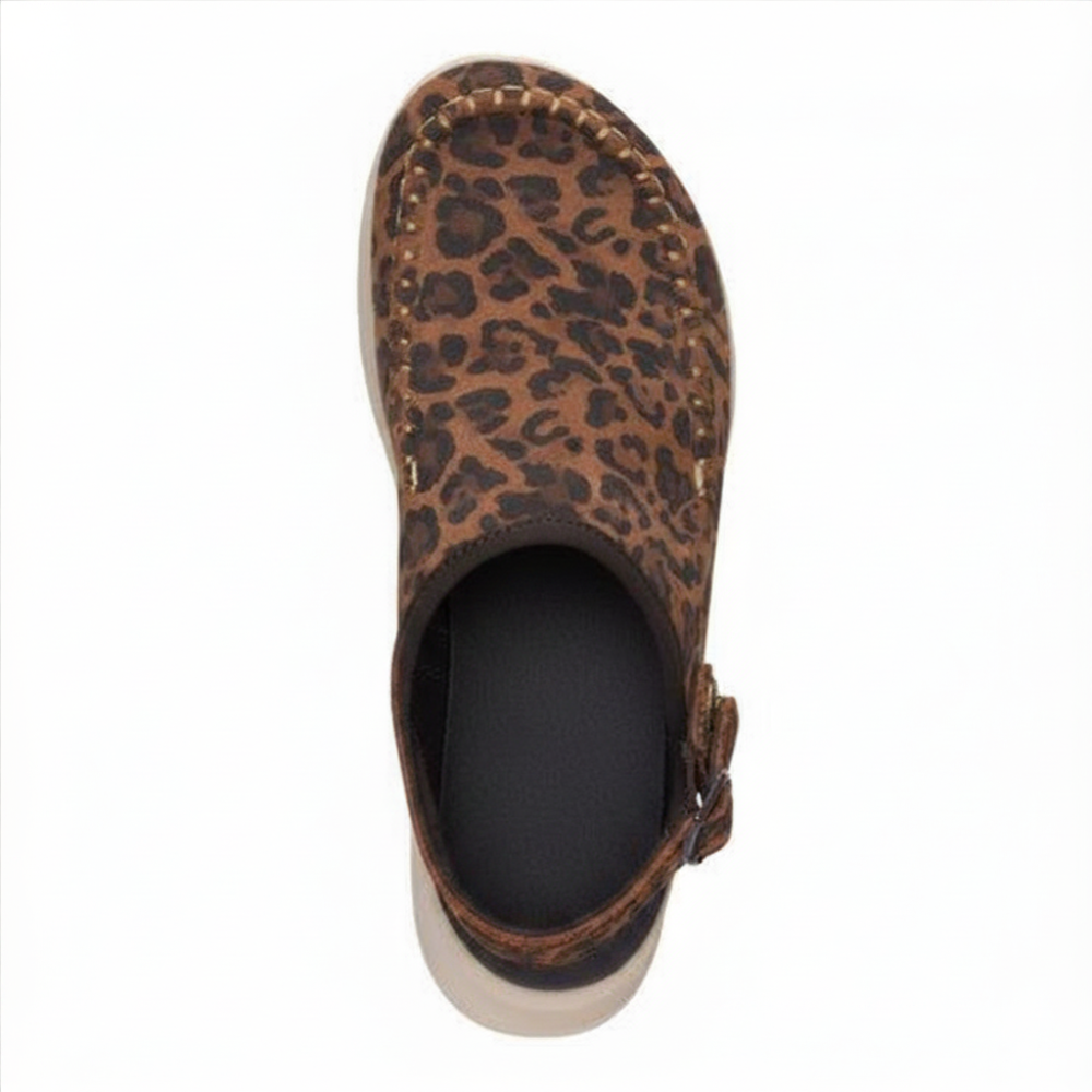 Safari Leopard Plattformsklyftor – Slip On, Stand Out, Feel Nothing