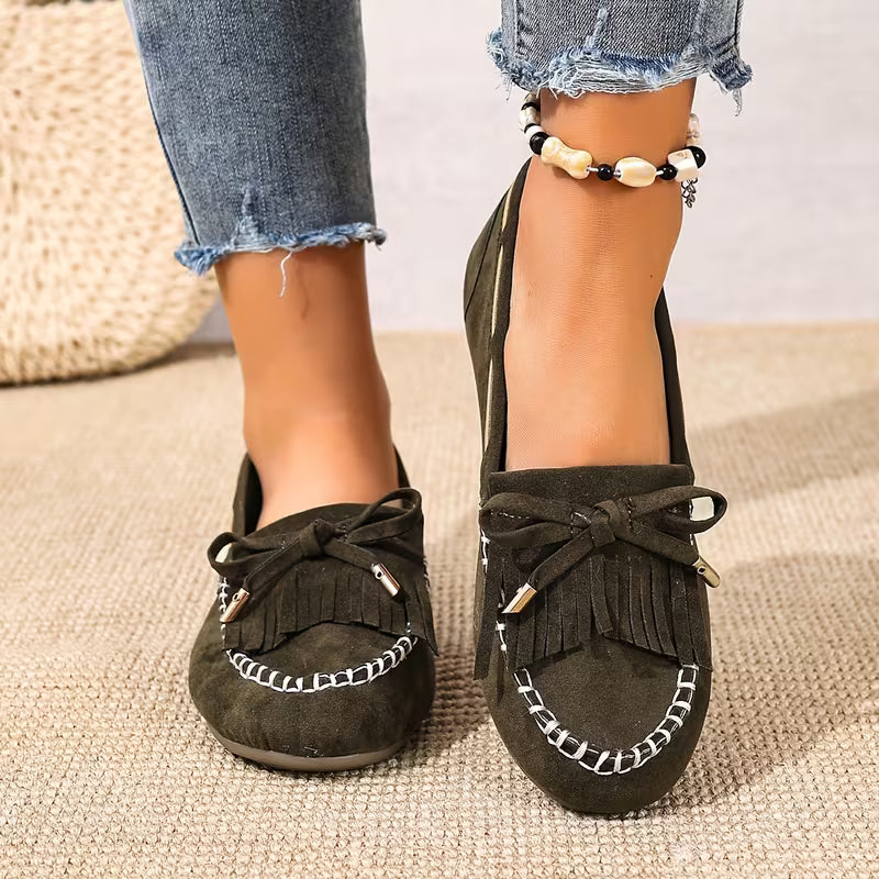 Sasha Fringe Loafers – Den platta skon du kommer dra på dig varje morgon