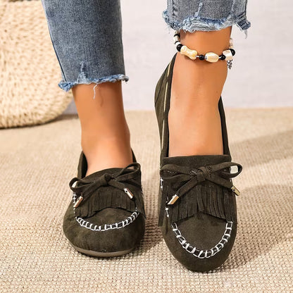 Sasha Fringe Loafers – Den platta skon du kommer dra på dig varje morgon