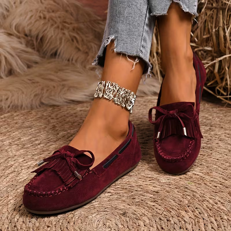 Sasha Fringe Loafers – Den platta skon du kommer dra på dig varje morgon