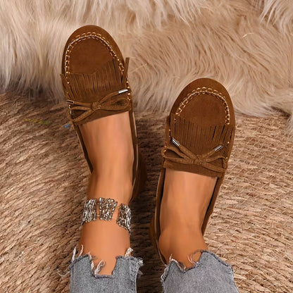 Sasha Fringe Loafers – Den platta skon du kommer dra på dig varje morgon