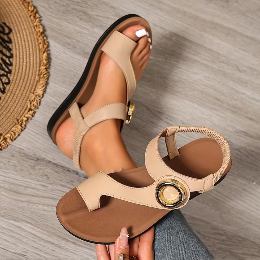 Orbit Flat Sandaler – Minimalistiska Design. Maximum Comfort.