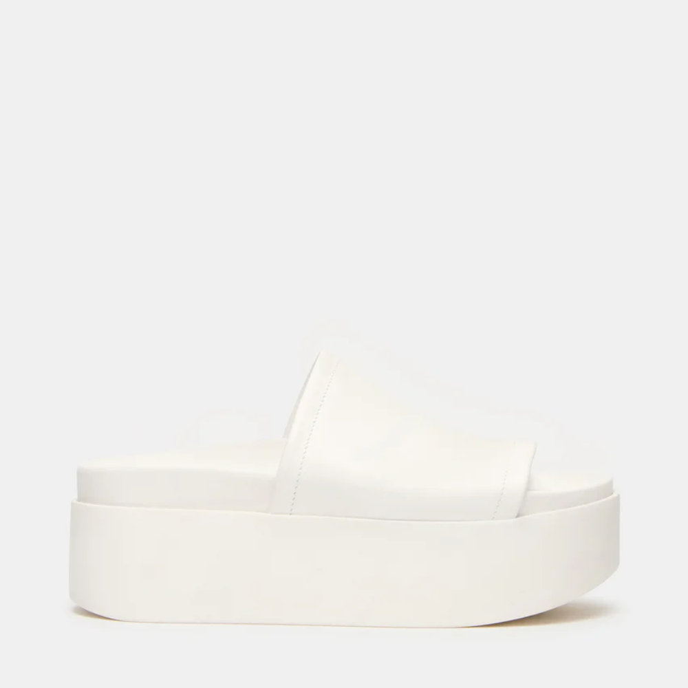 Arwinn Leather Plattform Slides