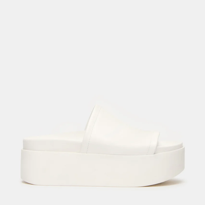 Arwinn Leather Plattform Slides