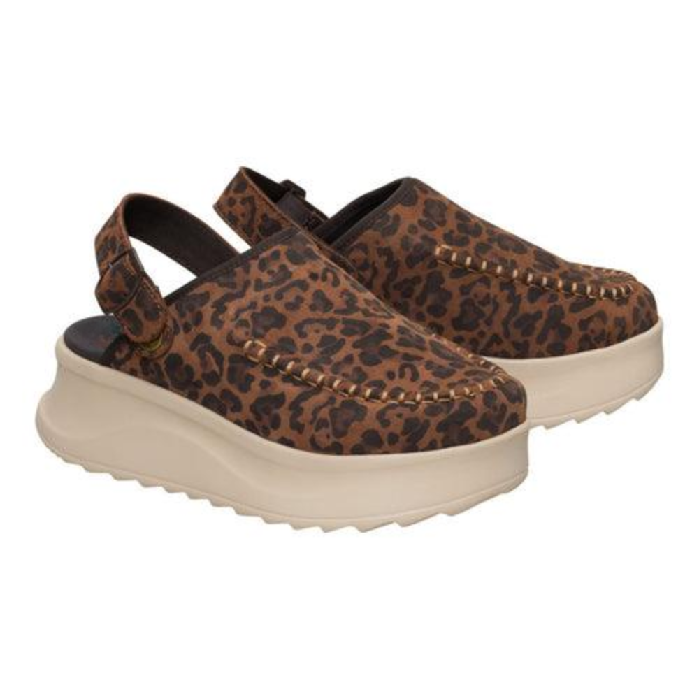 Safari Leopard Plattformsklyftor – Slip On, Stand Out, Feel Nothing