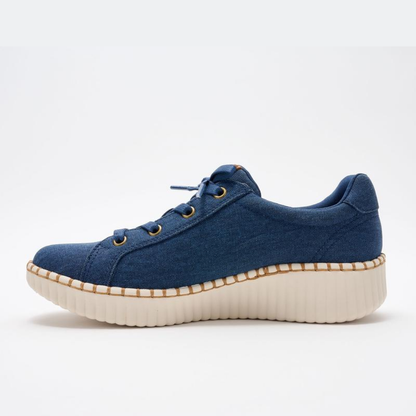 Zip Stride canvas-sneakers – Snörningsfri. Dragkedjans enkelhet.