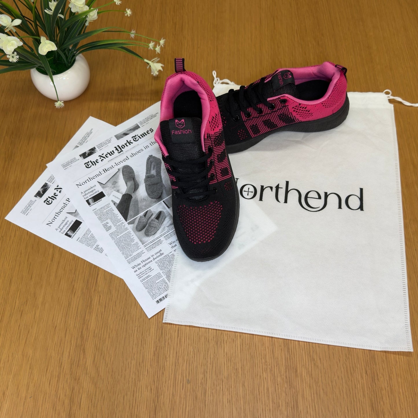 2025 Dam-sneakers med mjuk passform