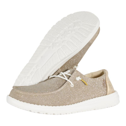 Wendy Glittrande slip-ons – Lätt som luft, enkel som söndag