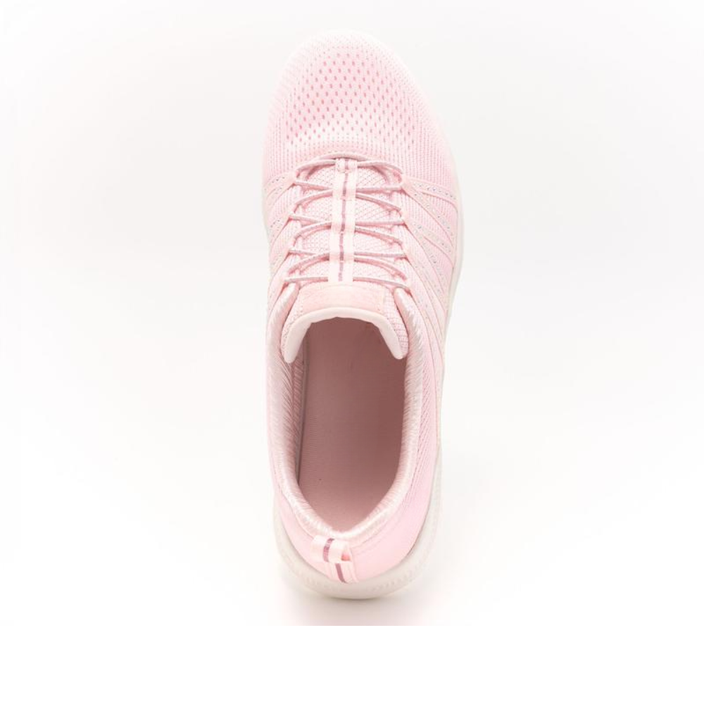 She Glittrandes Knit Sneakers – Comfort That Shines