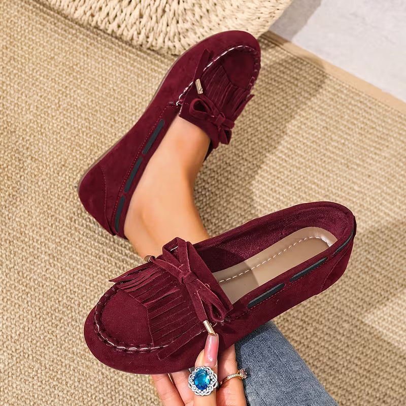 Sasha Fringe Loafers – Den platta skon du kommer dra på dig varje morgon