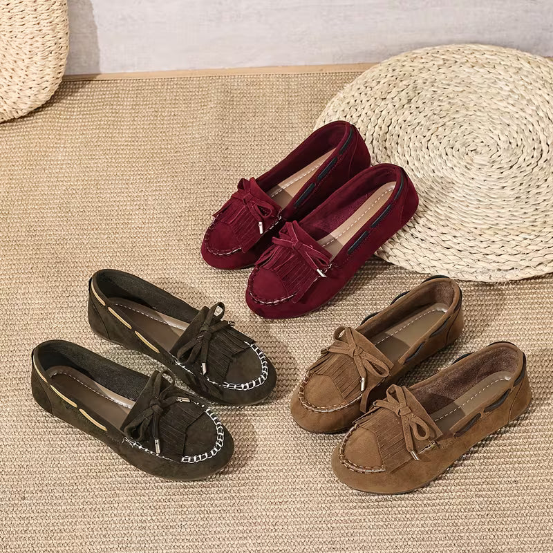 Sasha Fringe Loafers – Den platta skon du kommer dra på dig varje morgon
