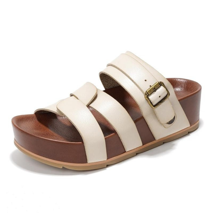 Proud Leather Buckle Sandaler – Sandalen That Looks Expensive and Feels Even Better