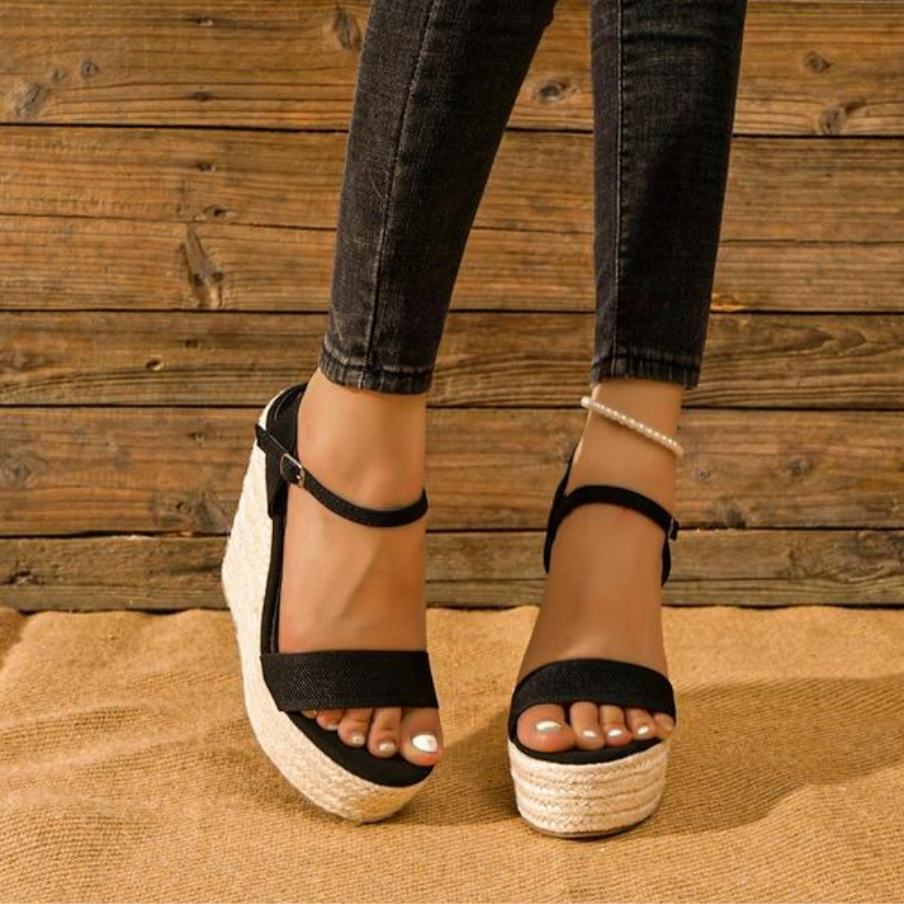 Capri Espadrille Kilsandaler – Klacken That Makes You Feel Like You're on Vacation