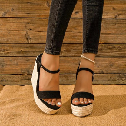 Capri Espadrille Kilsandaler – Klacken That Makes You Feel Like You're on Vacation