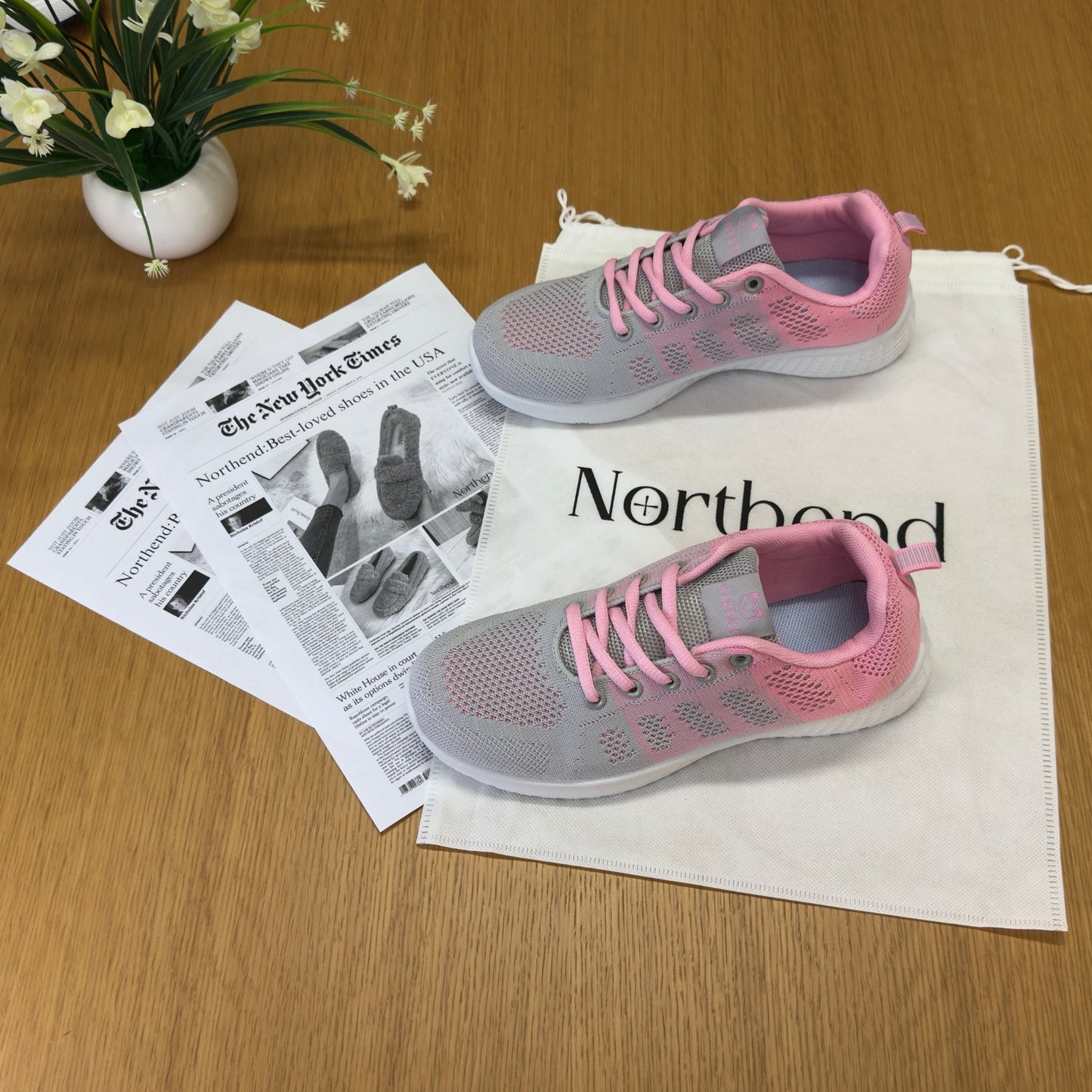2025 Dam-sneakers med mjuk passform