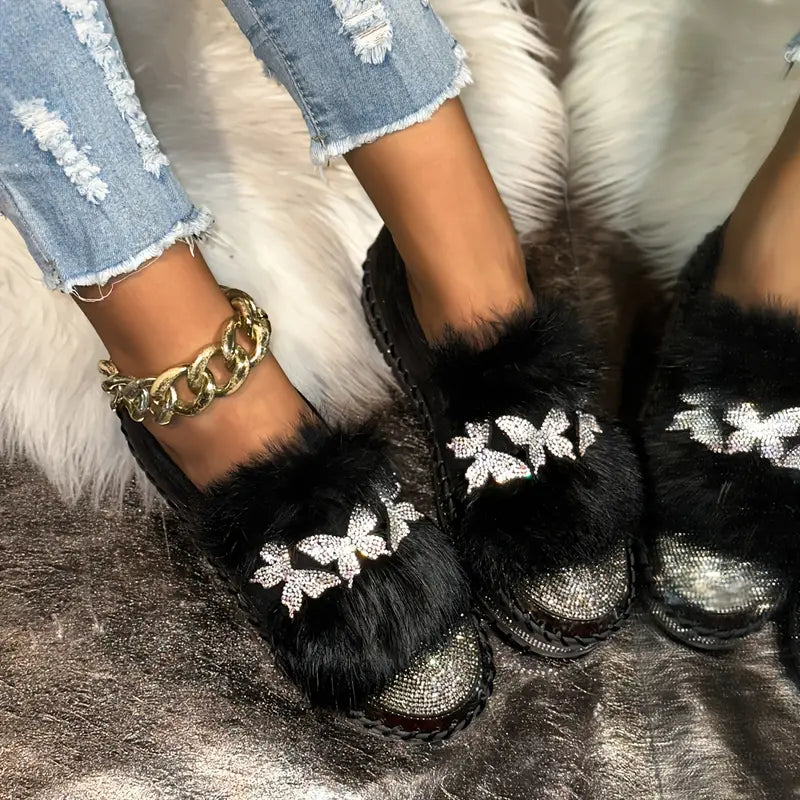 Crystal Komfort-loafers
