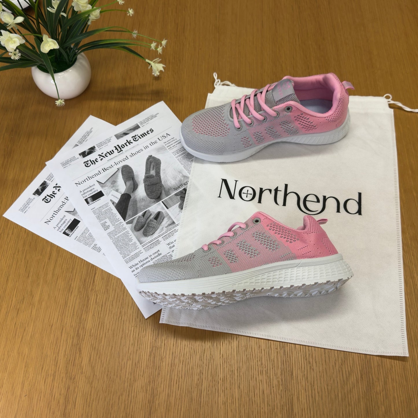 2025 Dam-sneakers med mjuk passform