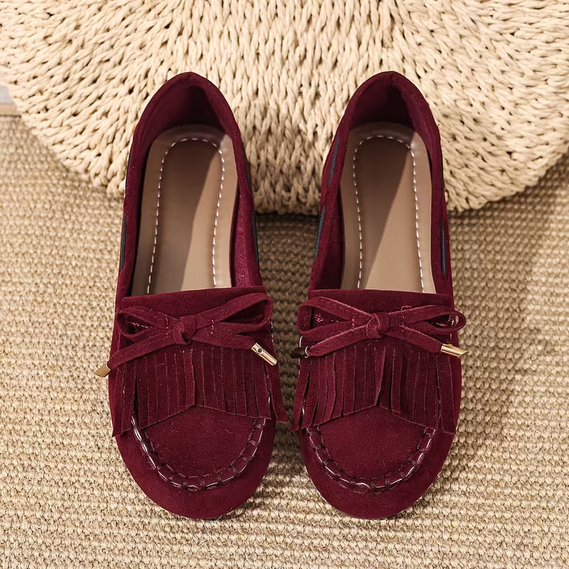 Sasha Fringe Loafers – Den platta skon du kommer dra på dig varje morgon