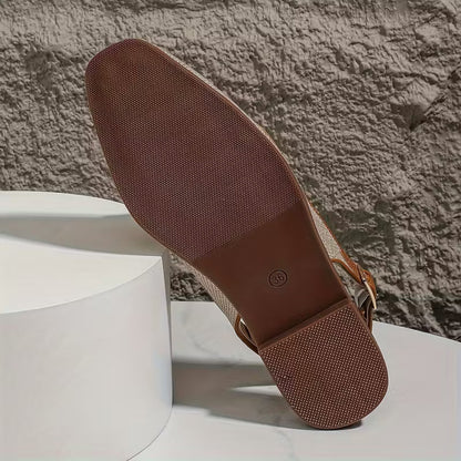 Louisa Horsebit Slingback ballerinor – Designerlook till en bråkdel av priset