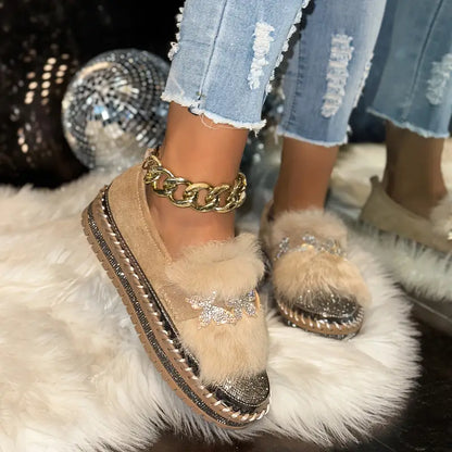 Crystal Komfort-loafers