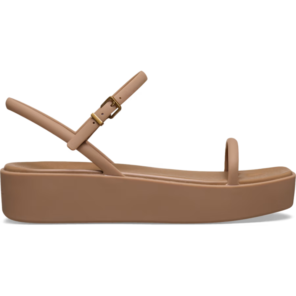 Angeles Plattform Ankle Strap Sandaler – Minimalistiska Look, Maximum Comfort