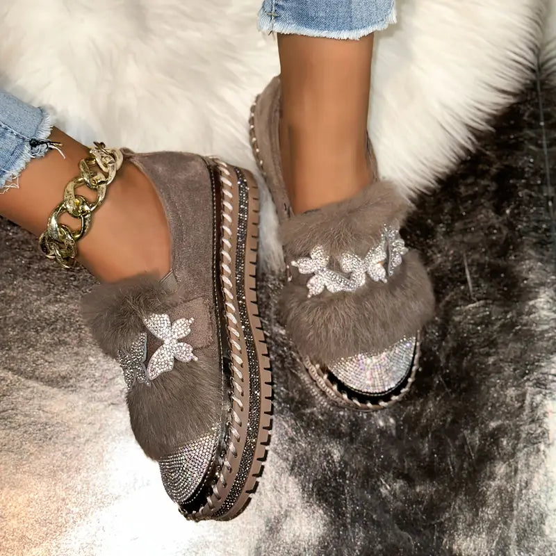 Crystal Komfort-loafers