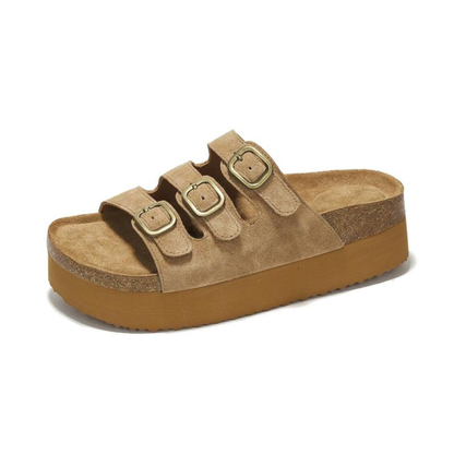 Scooby Plattform Three-Strap Sandaler