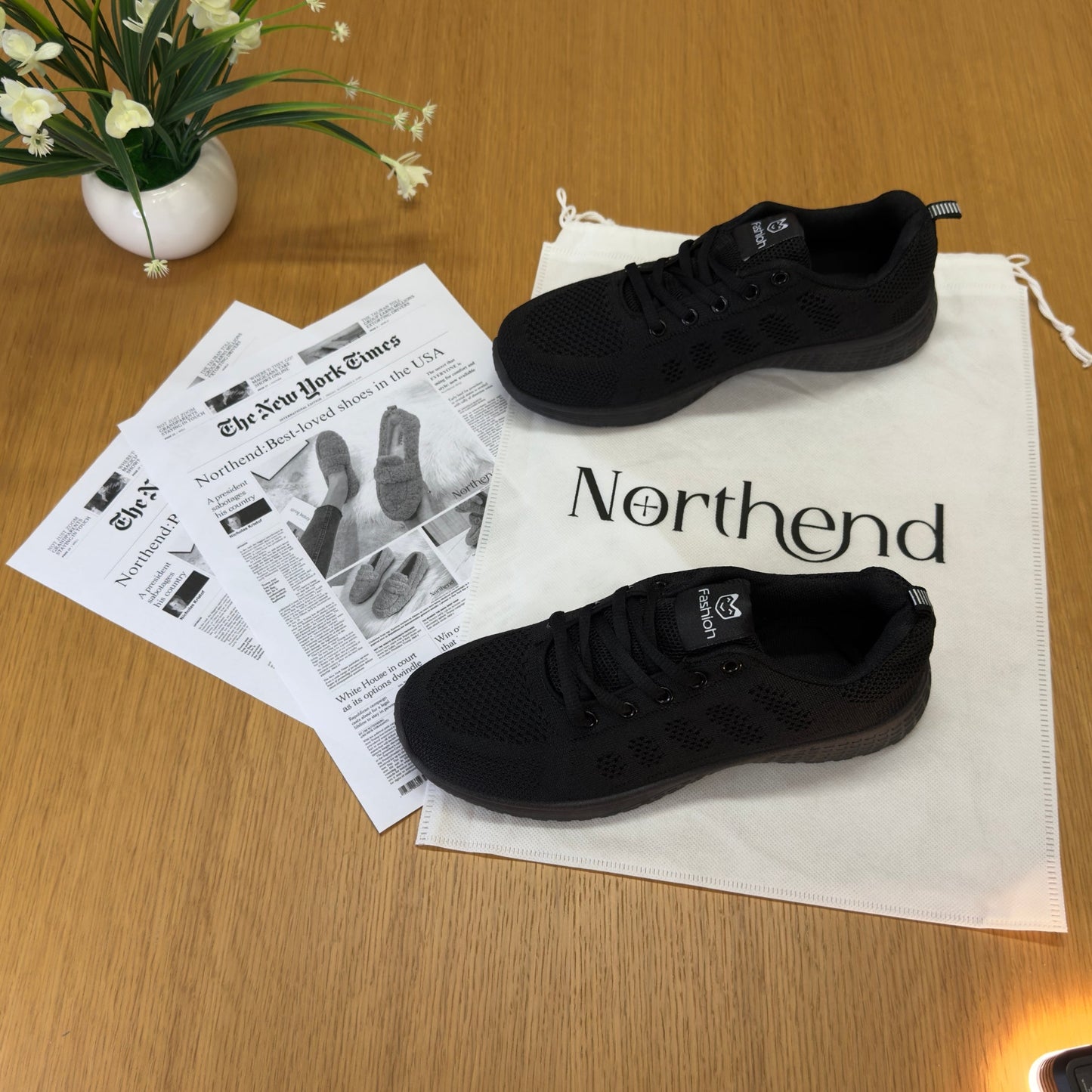 2025 Dam-sneakers med mjuk passform