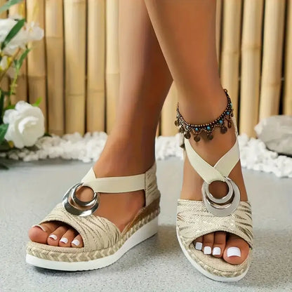 Luna Espadrille Kilsandaler