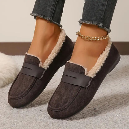 Aria Mysiga Fur Loafers
