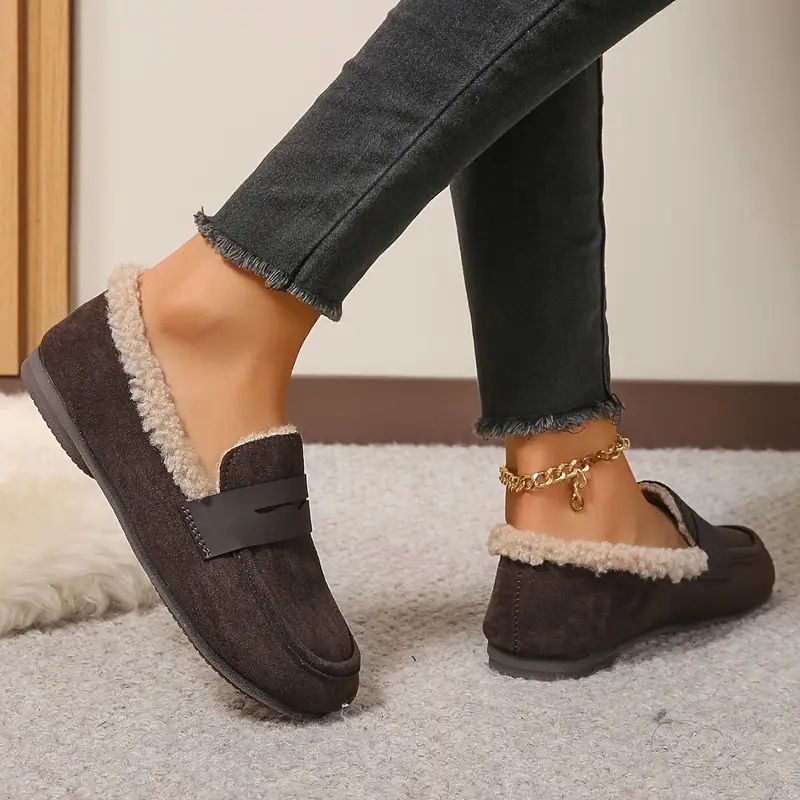 Aria Mysiga Fur Loafers