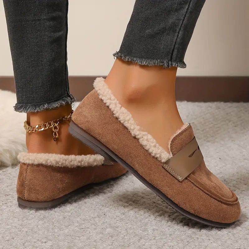Aria Mysiga Fur Loafers