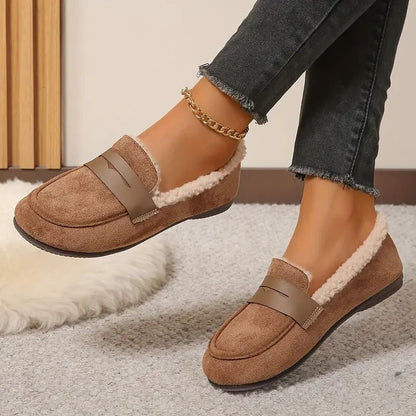 Aria Mysiga Fur Loafers